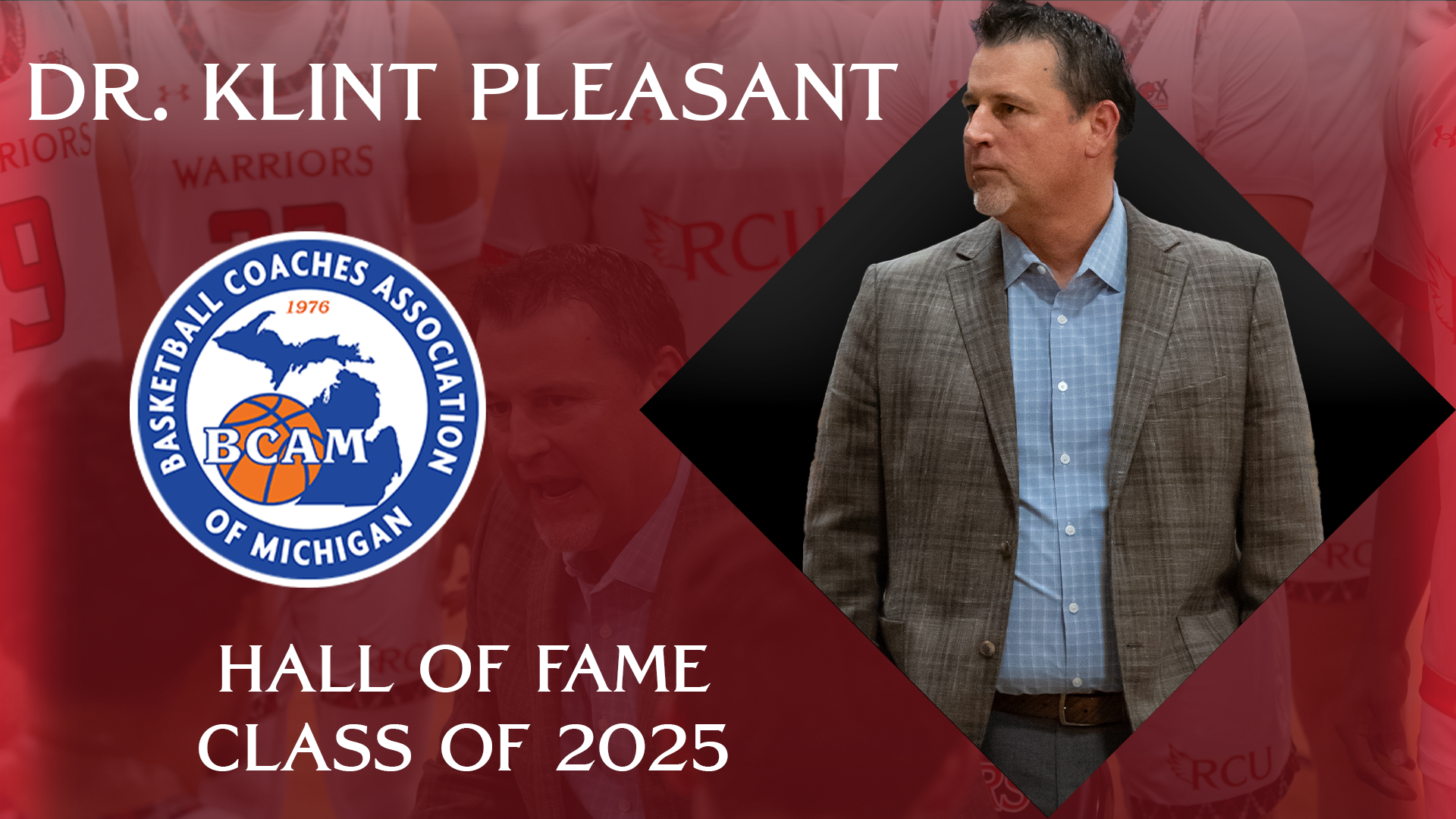 Dr. Klint Pleasant honored in BCAM's Hall of Fame Class of 2025
