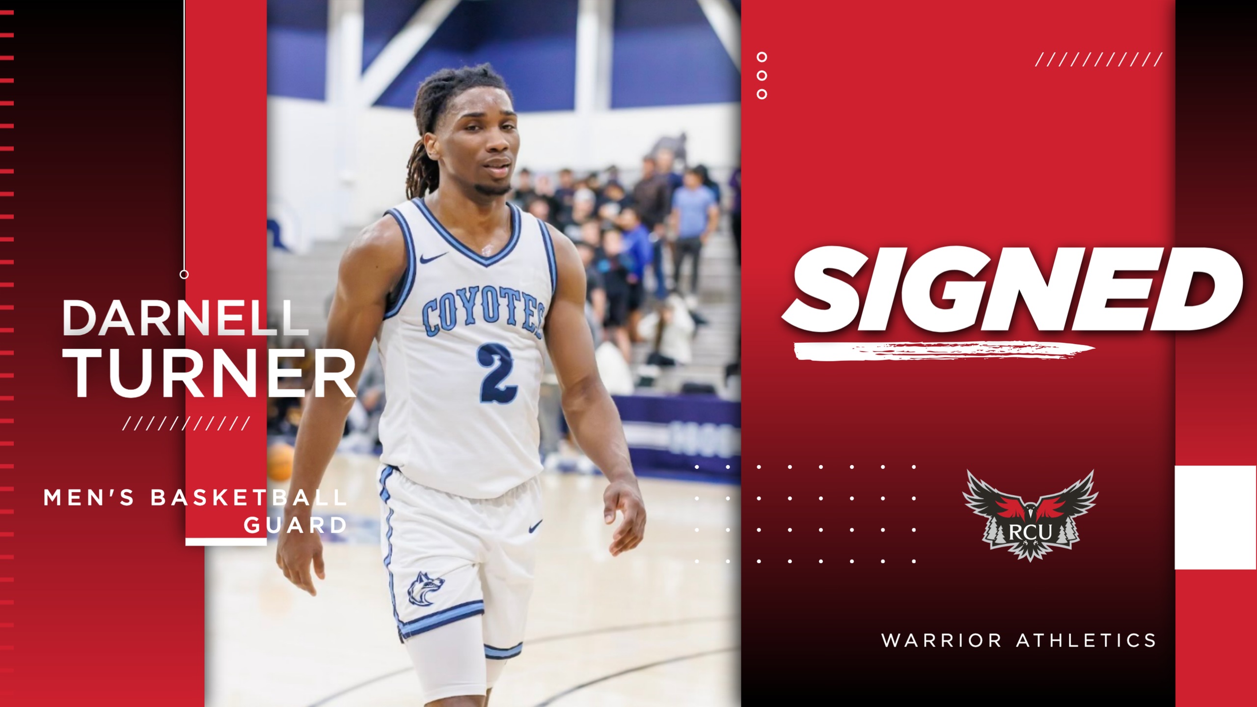 RCU MEN&rsquo;S BASKETBALL SIGNS DARNELL TURNER JR.