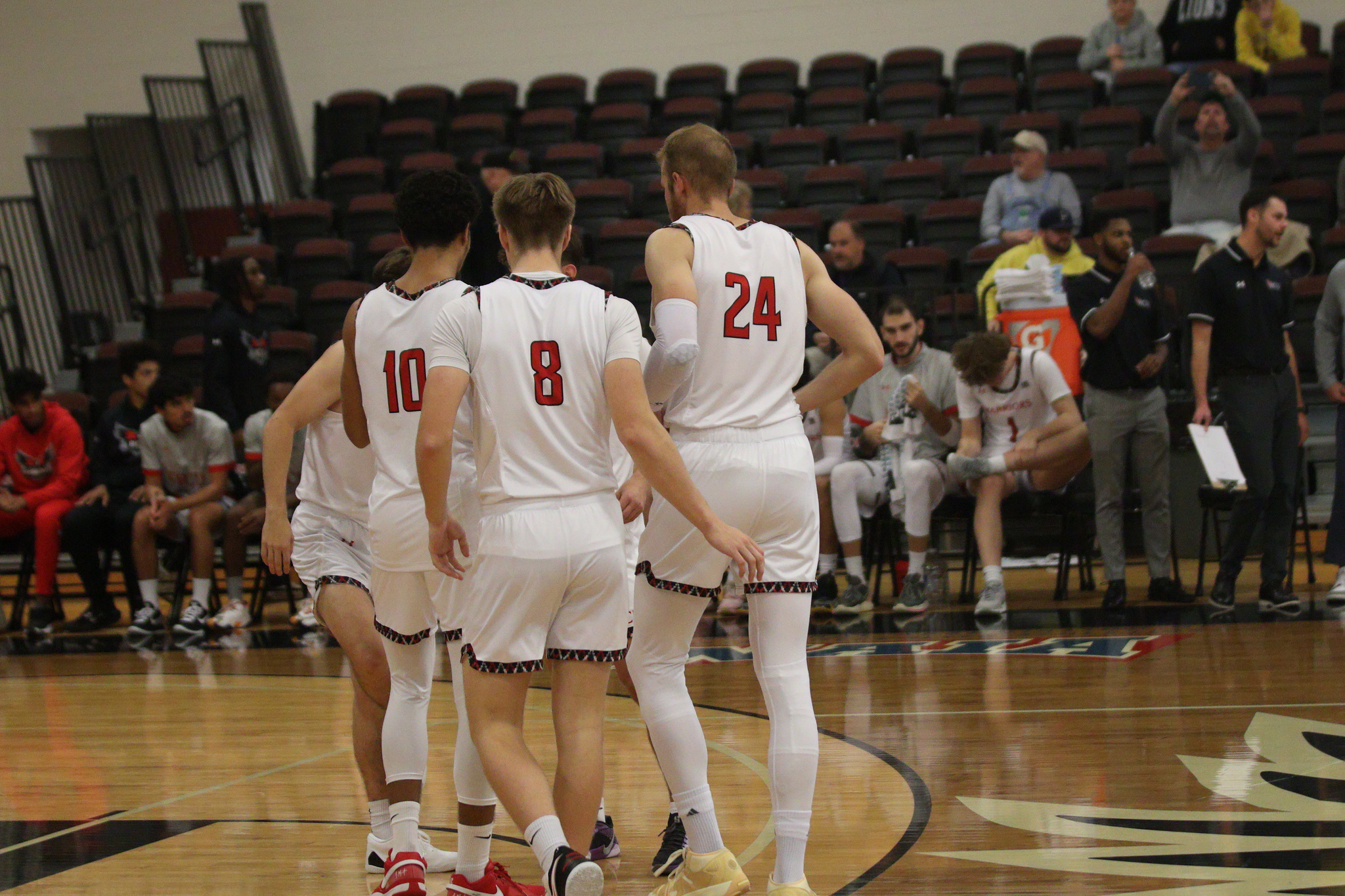 FORWARDS CRASH THE GLASS IN WARRIOR WIN OVER ST. THOMAS