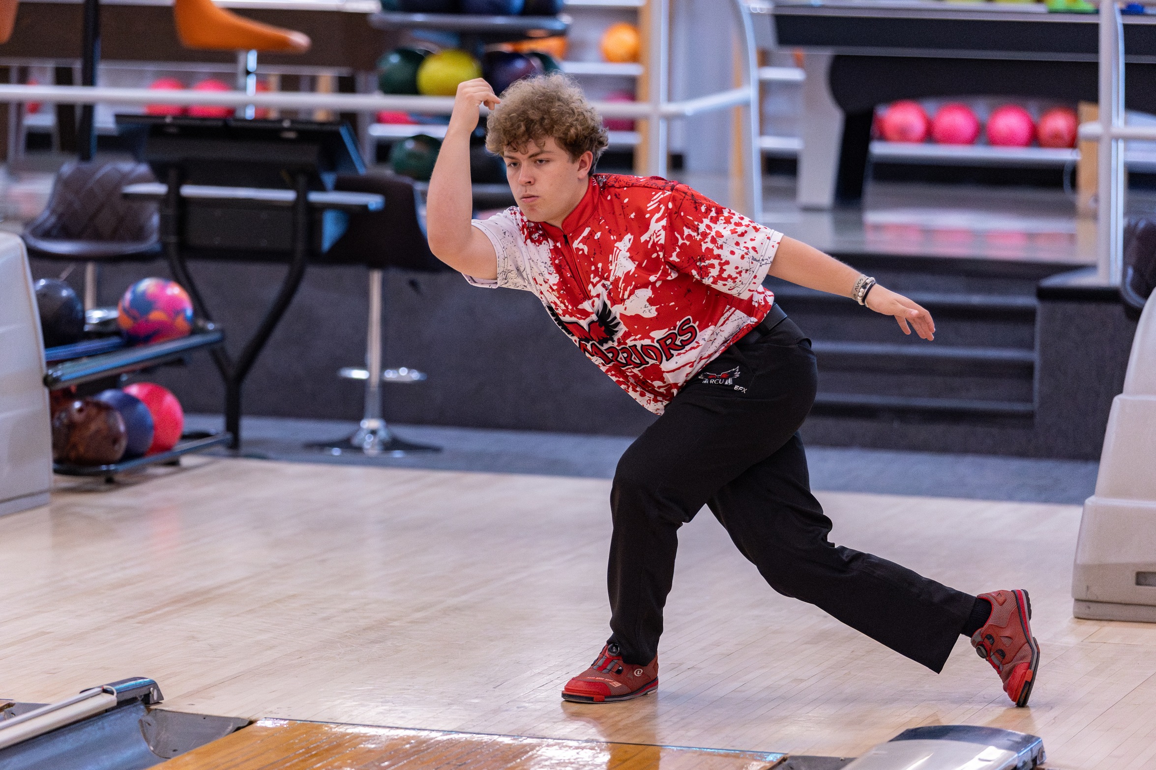 Men's Bowling places, 6th at the second WHAC Tournament of season