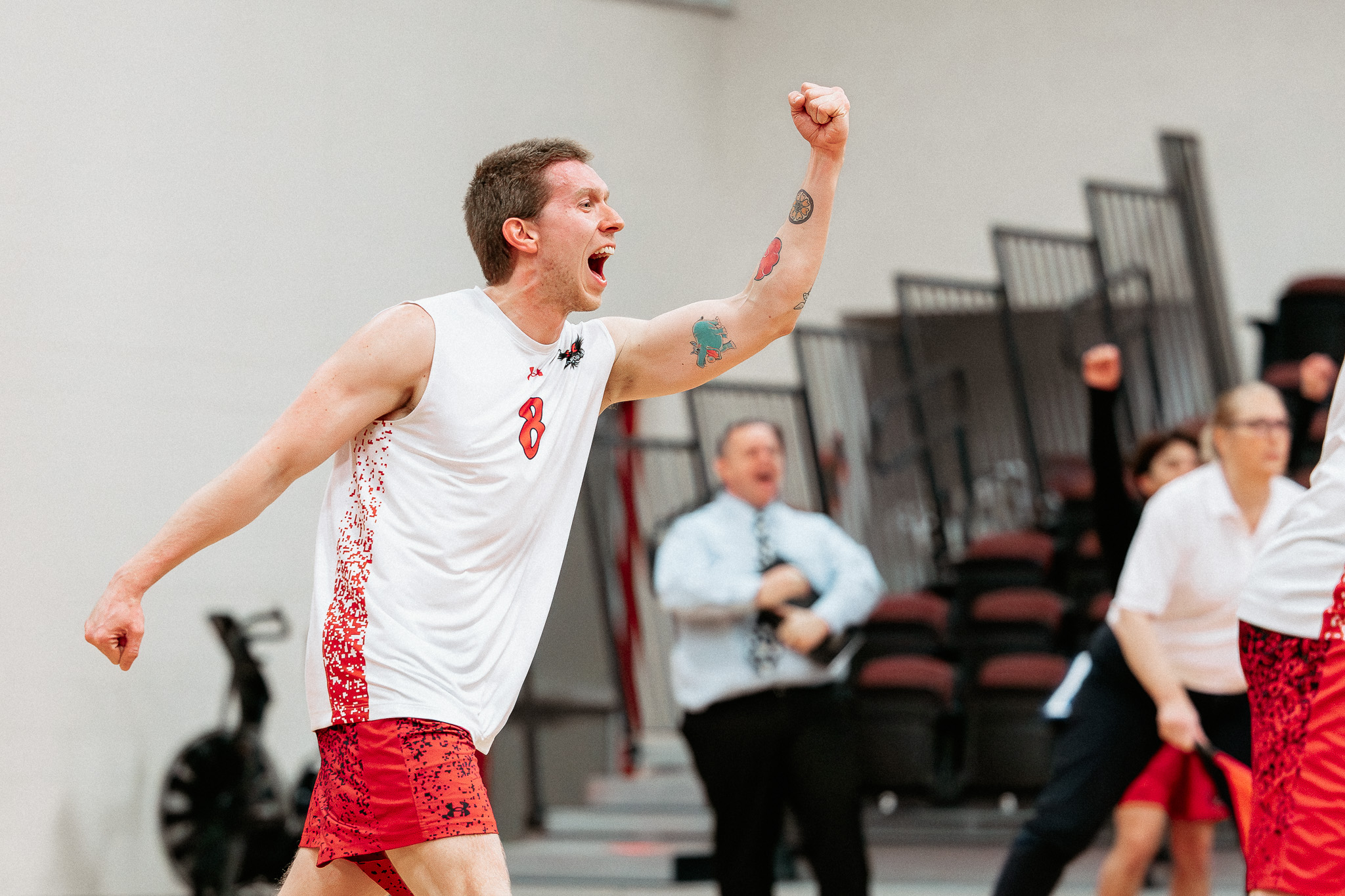 Men's Volleyball falls to Goshen in Friday night action