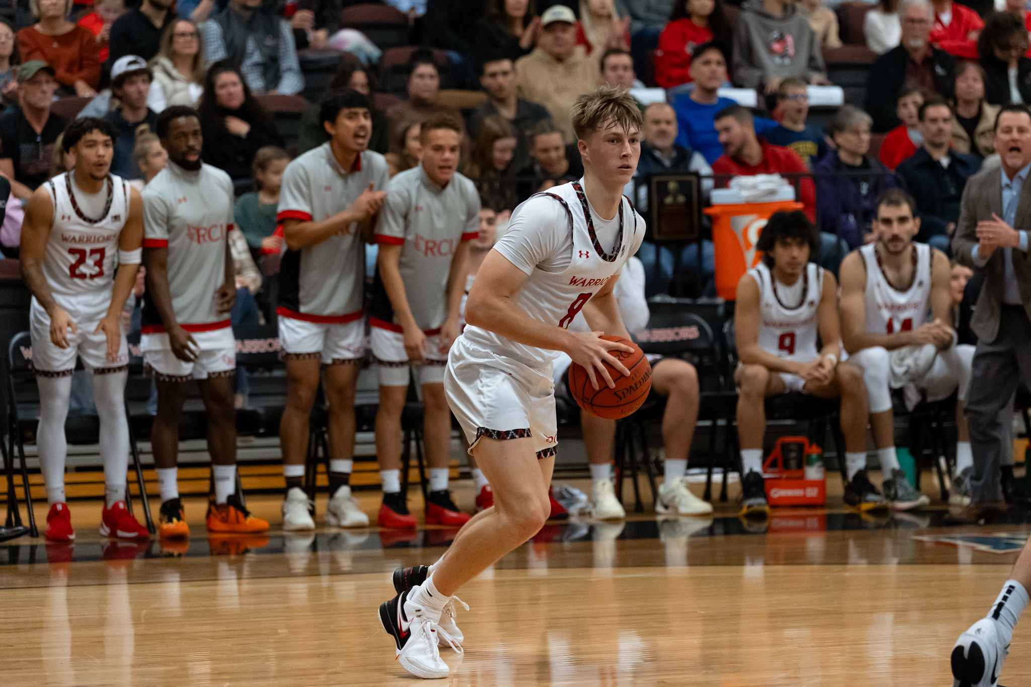 WARRIORS USE CLUTCH SECOND HALF TO COME AWAY WITH WIN OVER #RV IU-NORTHWEST