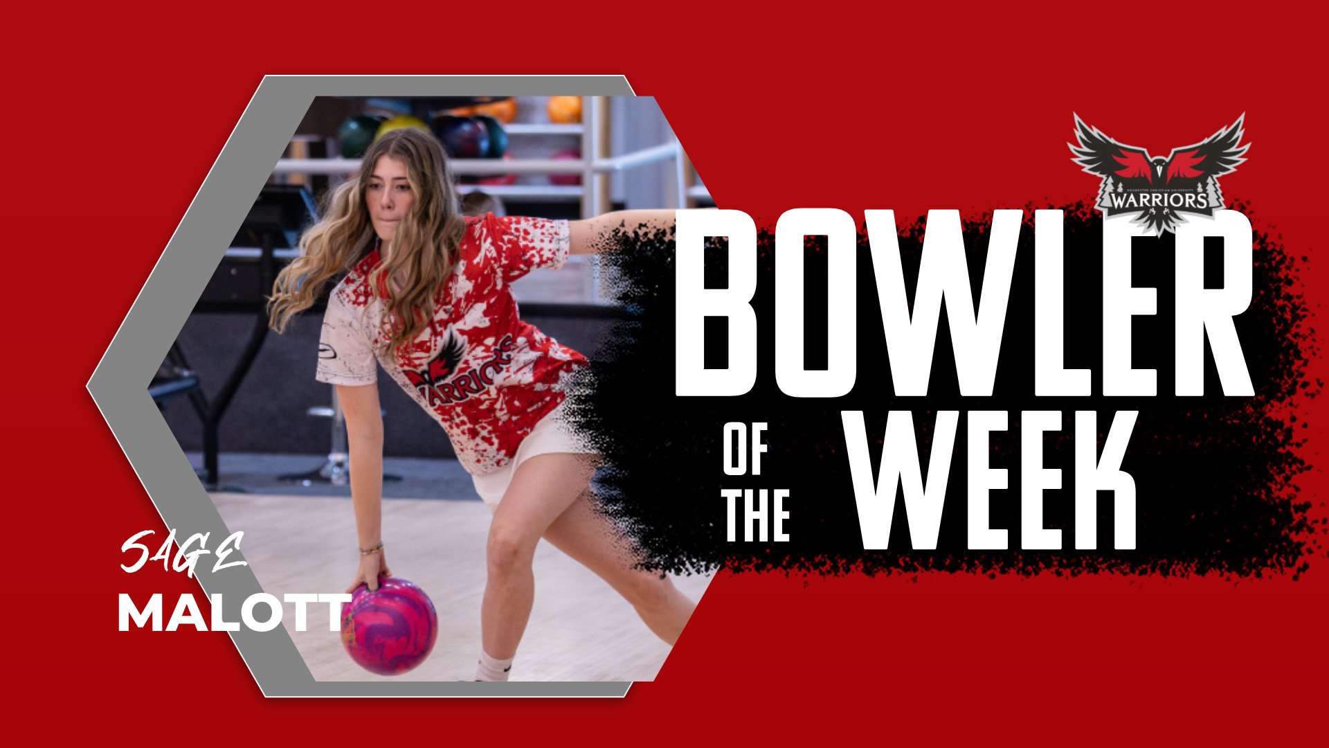 Malott earns first career WHAC Bowler of the Week honor