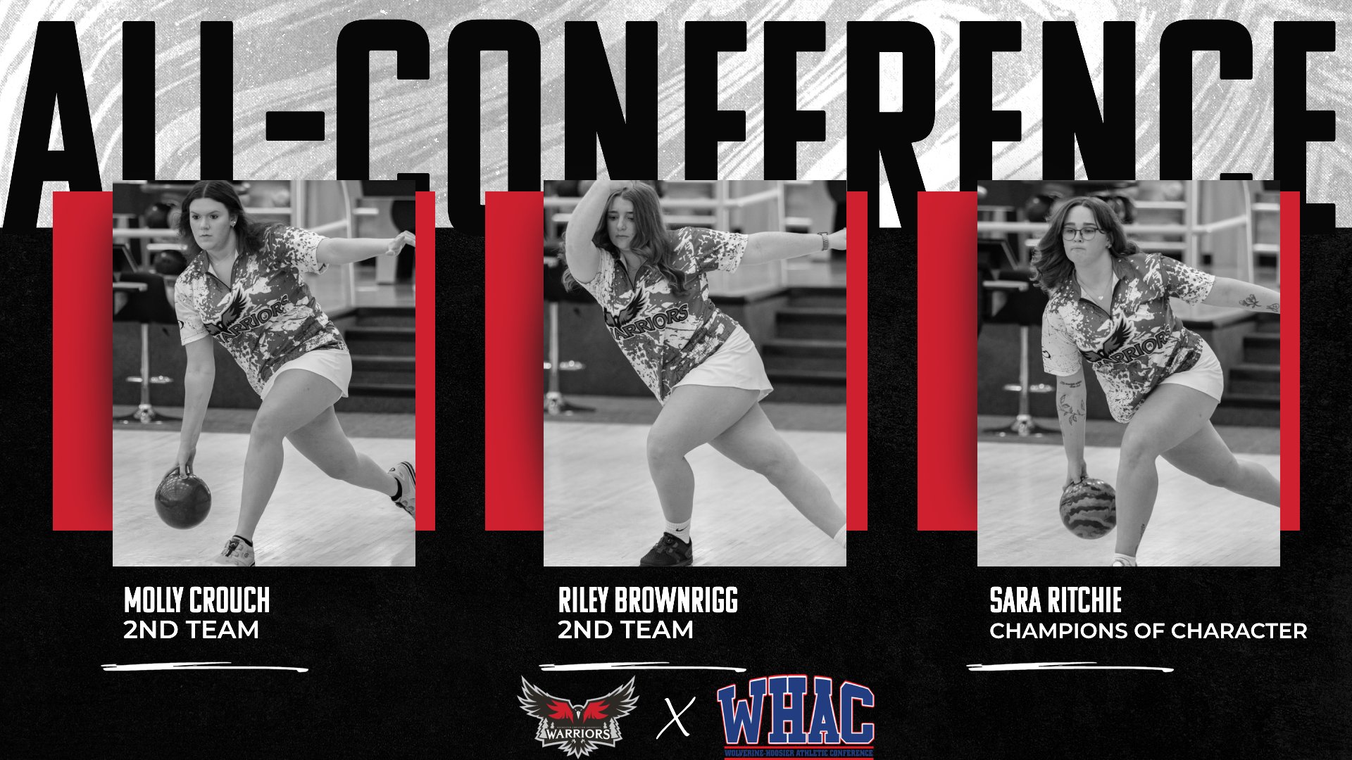 Women's Bowling see's Crouch and Brownrigg named 2nd Team All-Conference