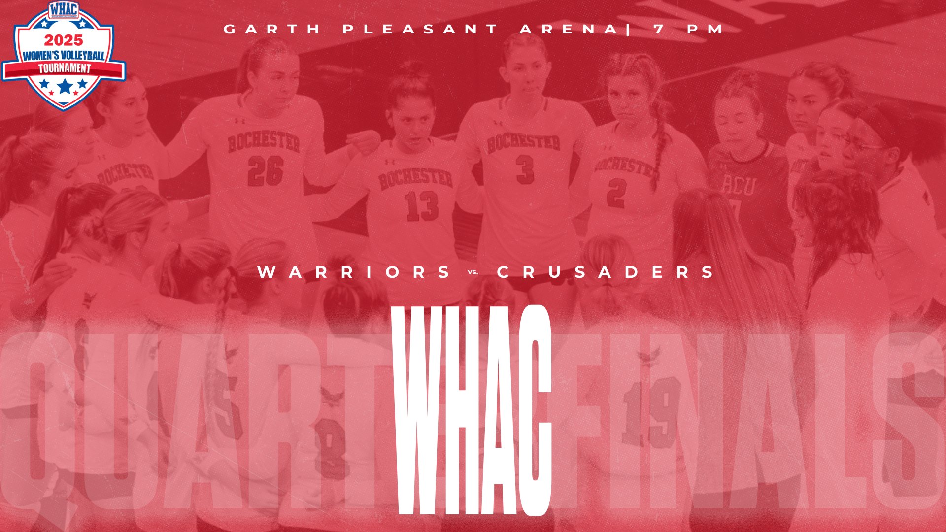 WHAC QUARTERFINAL PREVIEW: Volleyball set to host Madonna on Wednesday