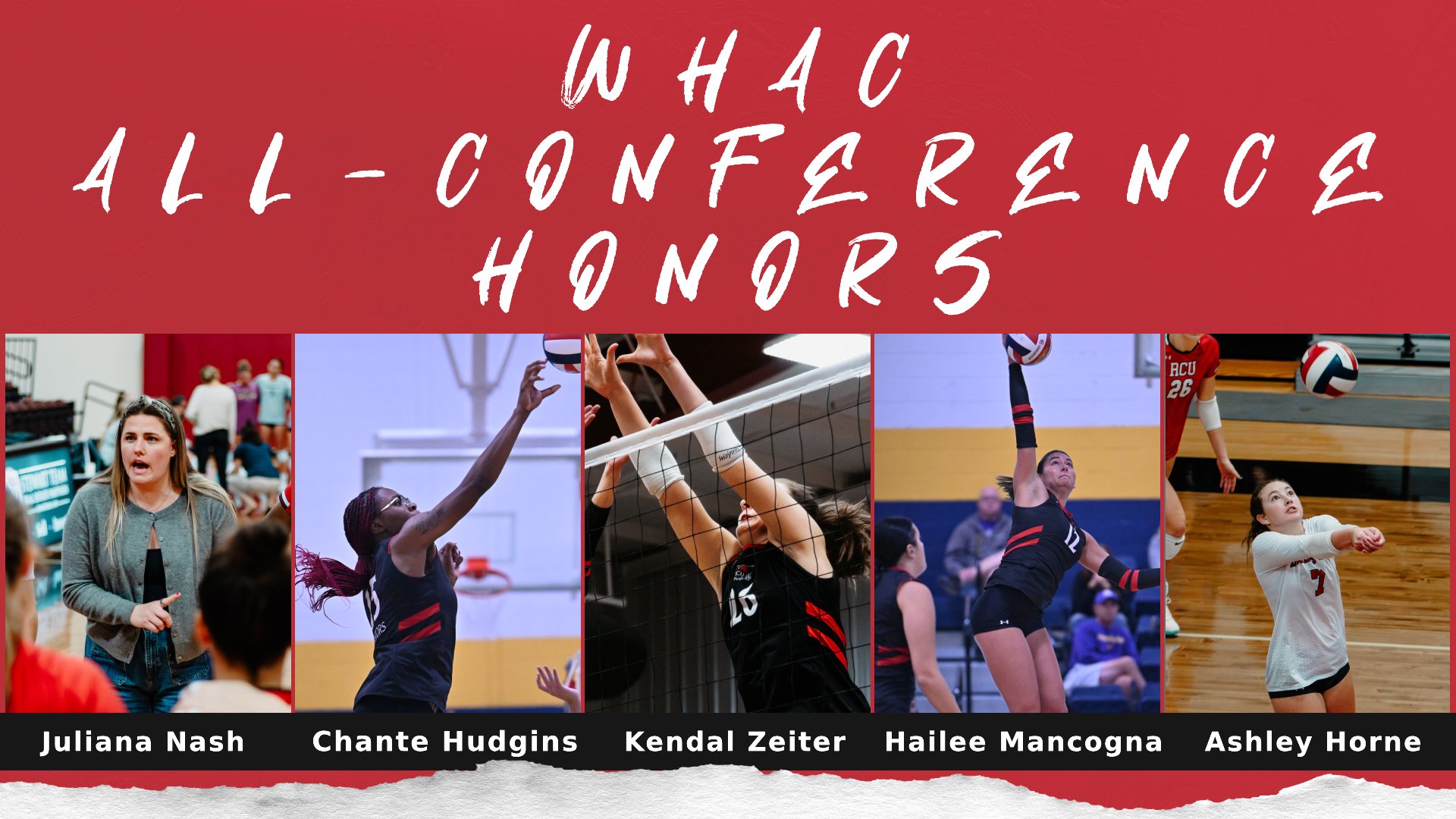 Five Warriors honored with WHAC Awards; Headlined by Nash as WHAC Coach of the Year and Hudgins on the WHAC First Team