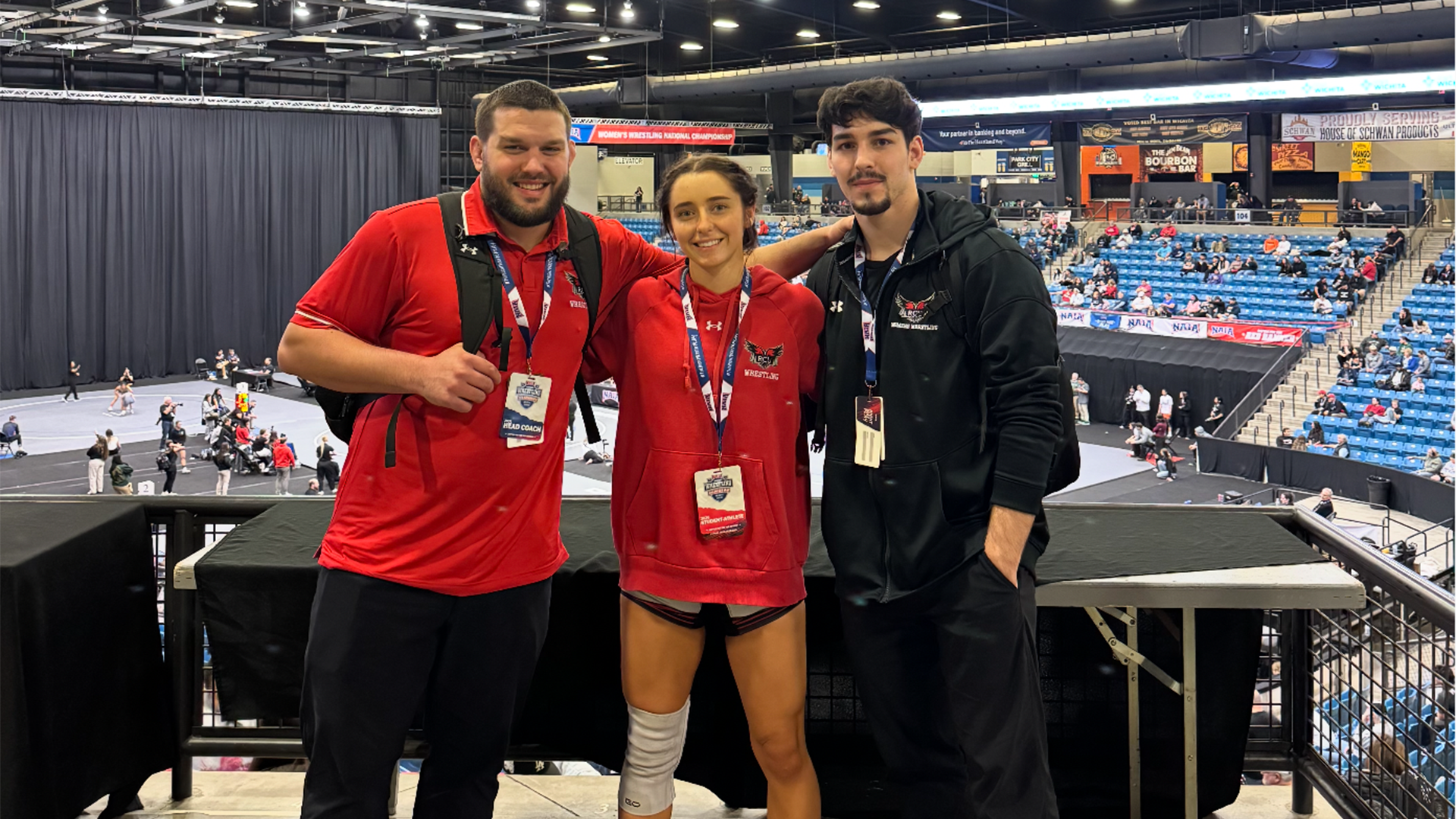 Women's Wrestling's Julia Snyder competes at the NAIA National Championships